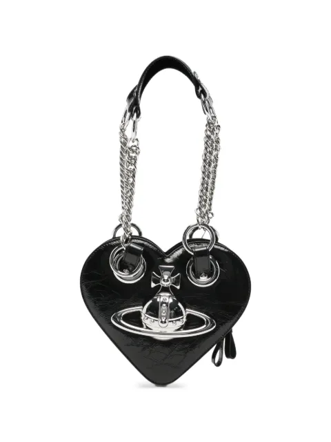 Vivienne Westwood Juliet Heart shoulder bag Black 46030015WL00EO
