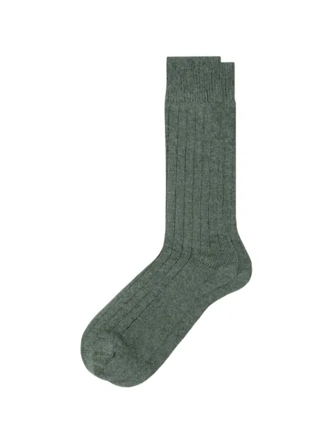 Pantherella Waddington ribbed-knit socks Grey 5750H24