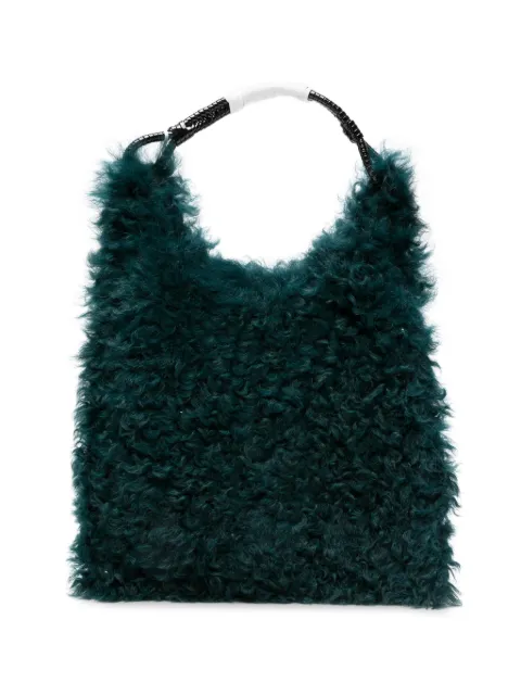 Plan C open-top tote bag Green SHCBF51A00LM01700