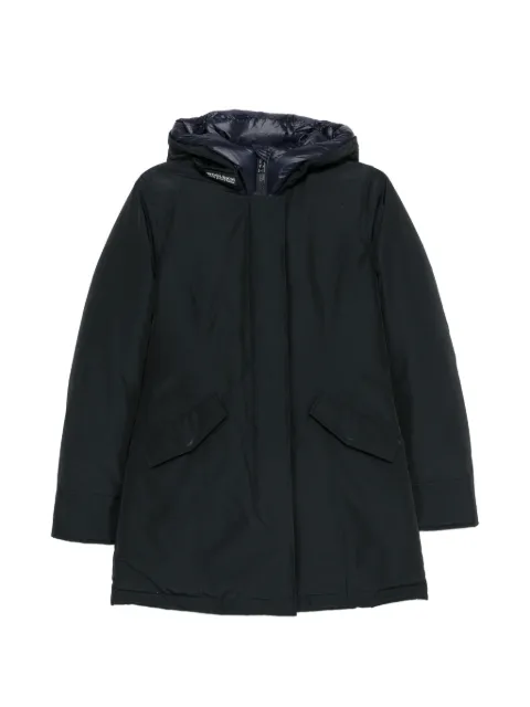 Woolrich hooded padded coat Blue CFWWOU0580FBUT0001