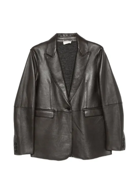 P.A.R.O.S.H. leather jacket Brown D431760SMACIOCK26W086