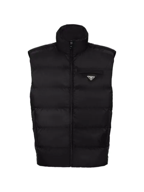 Prada padded Re-Nylon vest Black SGB0331WQ9