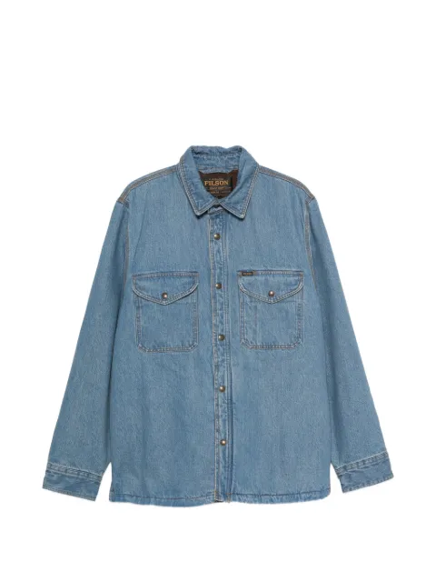Filson flap-pocket overshirt Blue FMCPS0197463W1391