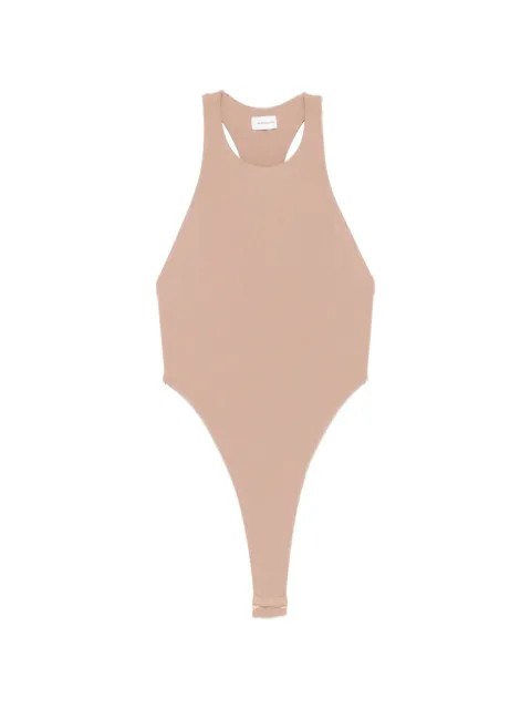 THE ANDAMANE racer-back bodysuit Neutrals T200785BTJP199