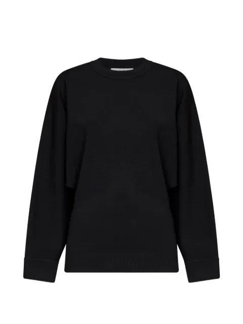 Co batwing-sleeve sweatshirt Black 7147LVM