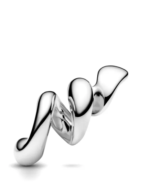 Maria Black Coil stud earring Silver 101158AGLE