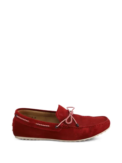 Tod's Vintage Gommino suede loafers Red MRPPUGBSH197829M