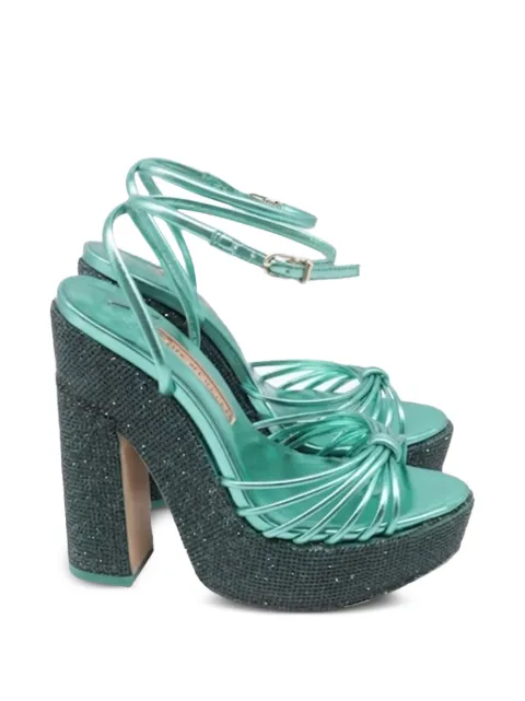 Sophia Webster Rue 140 platform sandals Green RFCPUUSSH780856W