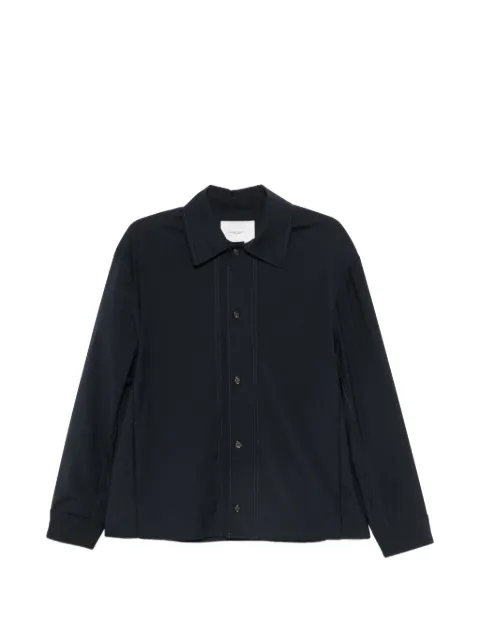 Paolo Pecora contrast-stitch shirt Blue G03130786685
