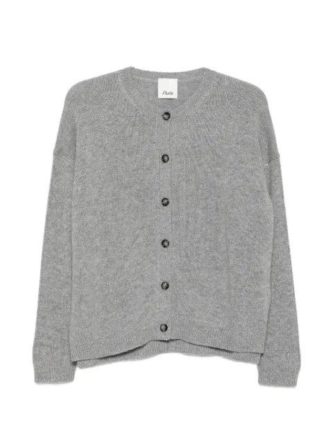 Allude button-up cardigan Grey 26511153