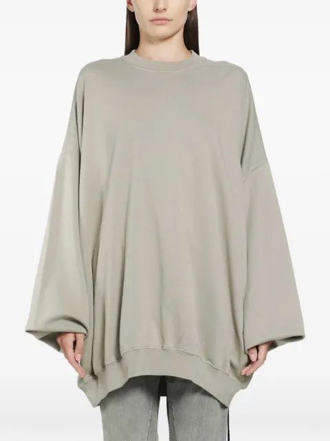 Rick Owens DRKSHDW Hun oversized sweatshirt Grey DS02F6242FP