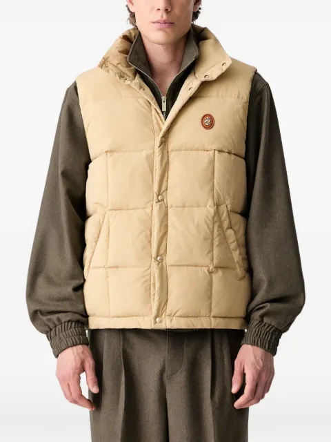 Drôle De Monsieur D Mirror sleeveless gilet Neutrals LCT149PA023