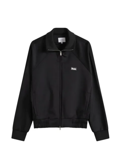 RHUDE Madera logo-patch jacket Black RHPF26JA01208