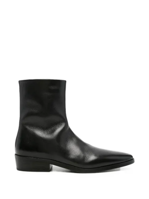 Marsèll side-zip leather ankle boots Black MM4975P009