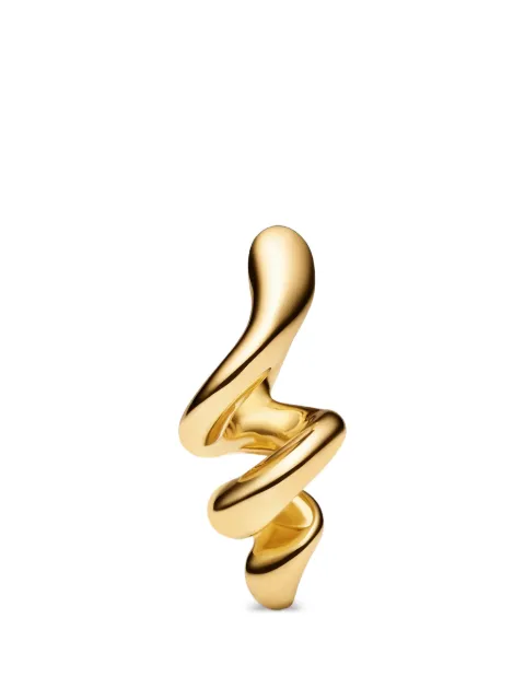 Maria Black Coil huggie earring Gold 101159YGLE