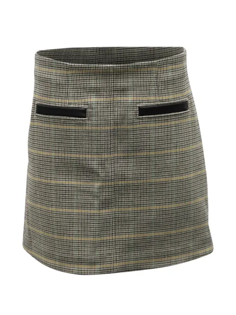 A.L.C. plaid mini skirt Grey NAPPUGBCL152065W