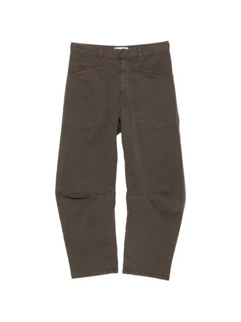 Nili Lotan seam-detail trousers Brown 10193W12