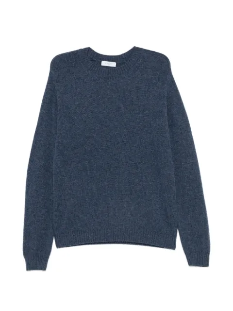 Boglioli crew-neck knitted sweater Blue 91602FB68040770