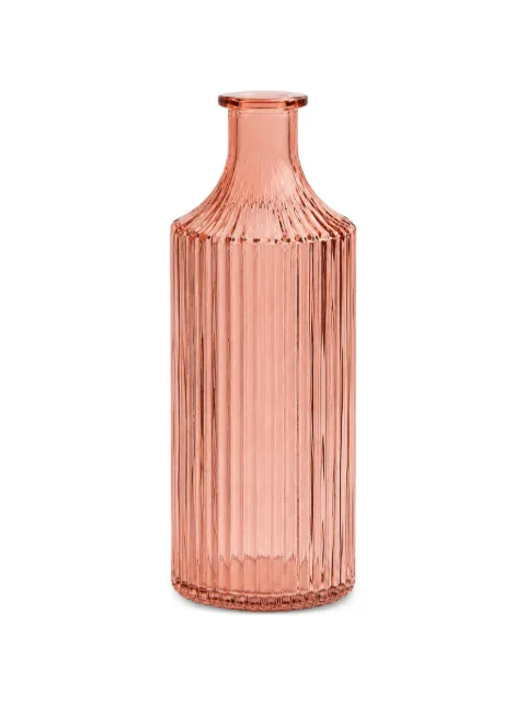 CU I SEEYOU ribbed glass vase Pink CU1100534A500R