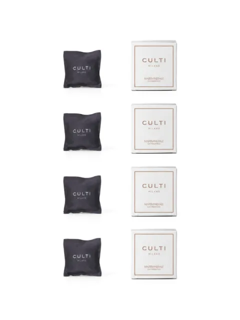 Culti Milano Mareminerale logo-print car fragrance Grey CARFRAGRANCEMAREMIN