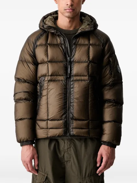 C.P. Company D.D. Shell hooded puffer jacket Green 21CMOW702A110416A