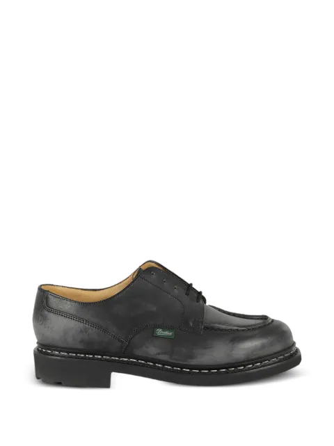 Paraboot Chambord Tex leather Derby shoes Black CHAMBORDTEX099