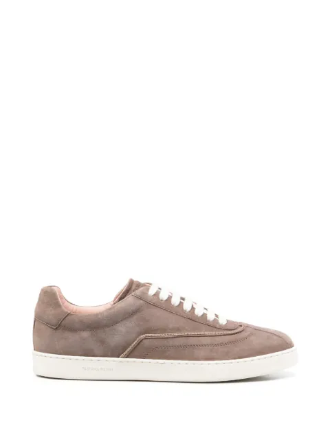 Fabiana Filippi bead-embellished suede sneakers Brown ASD216A849M5080000