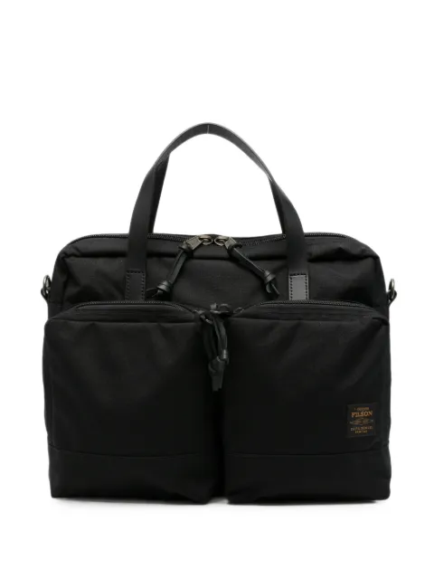 Filson multi-pocket zip-around tote bag Black FMBAG0081001W0259