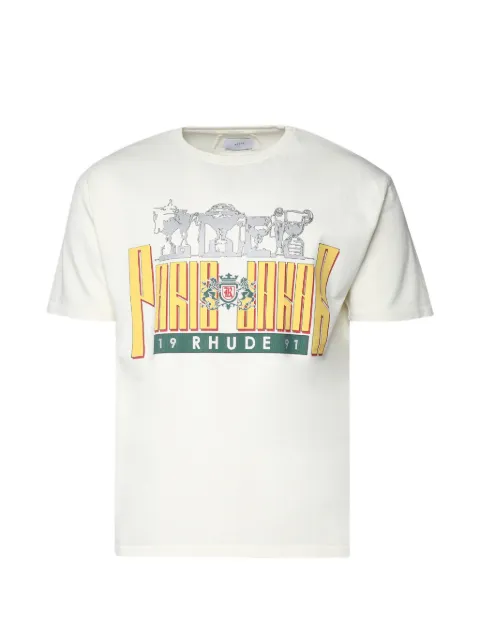RHUDE Trofeo T-shirt Neutrals RHPF26TT10012