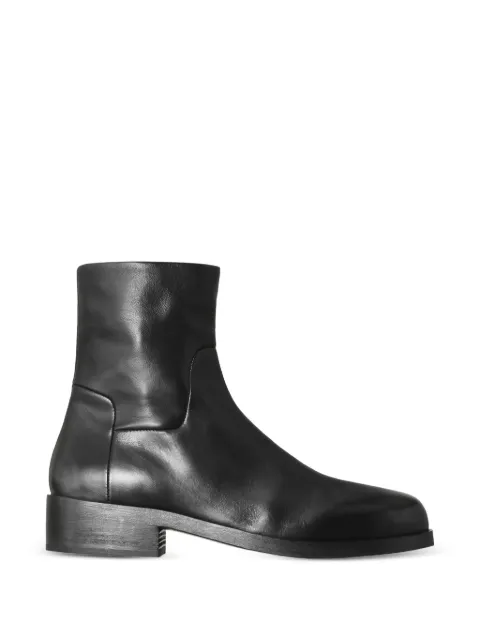 Marsèll leather ankle boots Black MM4945P014