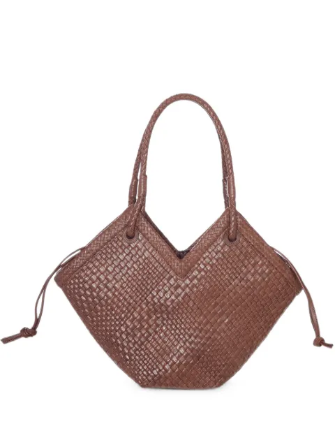 IBELIV medium Trinity woven-leather tote bag Brown TRINITYMEDIUM