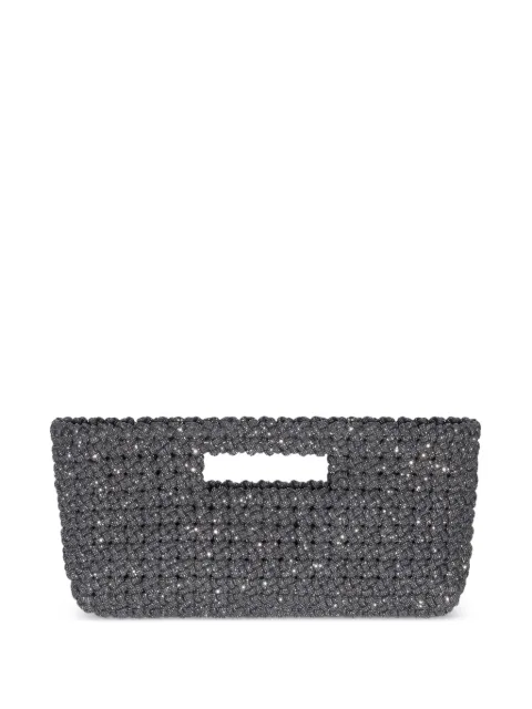 Hibourama Livia Gem top-handle tote bag Grey AI26HIB