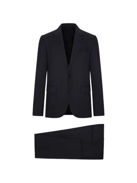 Lardini single-breasted tailored suit Black AC5931ECN65428