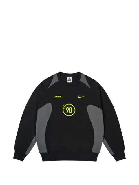 Palace x Nike Total P90 logo-print sweater Black PNTC01