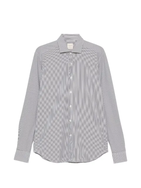 Xacus vertical-stripe shirt White ACT558ML31639