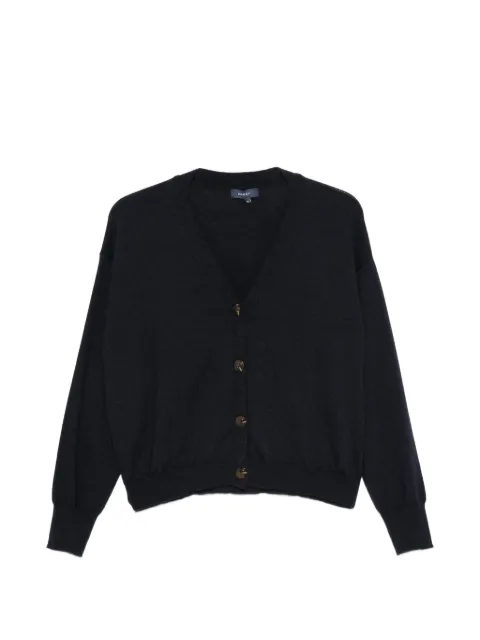 Soeur V-neck merino cardigan Blue CAR1002IDEM