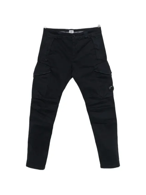 C.P. Company Lens-detail cargo pants Blue RFCMPA730A005529G888