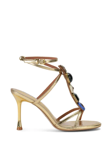 Kurt Geiger London Loulou heel sandals Gold 6140061109