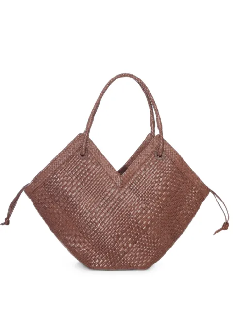 IBELIV large Trinity woven-leather tote bag Brown TRINITYLARGE