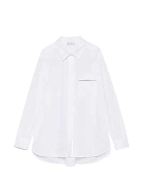 PANICALE embellished-pocket shirt White D391467CAM