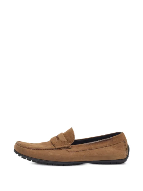 Dolce & Gabbana Pre-Owned nubuck leather loafers Brown 1398607