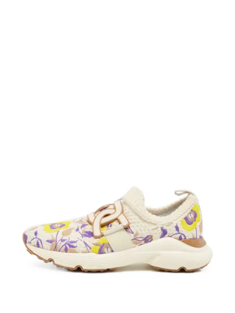 Tod's Vintage Kate floral-print sneakers Neutrals 1398330