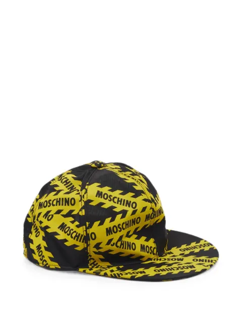 Moschino Pre-Owned monogram baseball cap Black 1398573