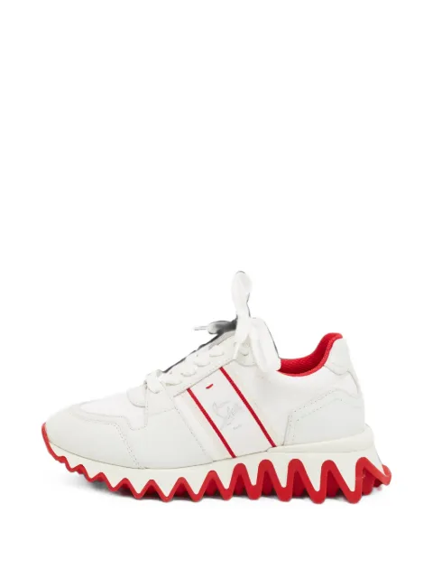 Christian Louboutin Pre-Owned Donna lace-up sneakers White 1401832