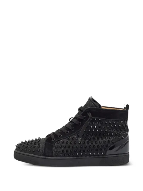 Christian Louboutin Pre-Owned Louis Spikes sneakers Black 1399508