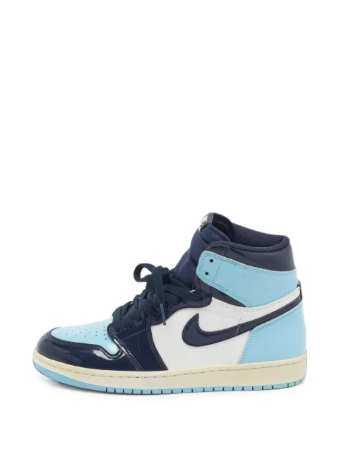 Jordan Air Jordan 1 Retro leather sneakers Blue 1398249