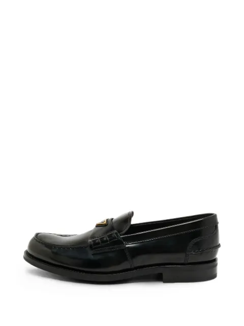 Prada Pre-Owned penny-strap loafers Black 1385551