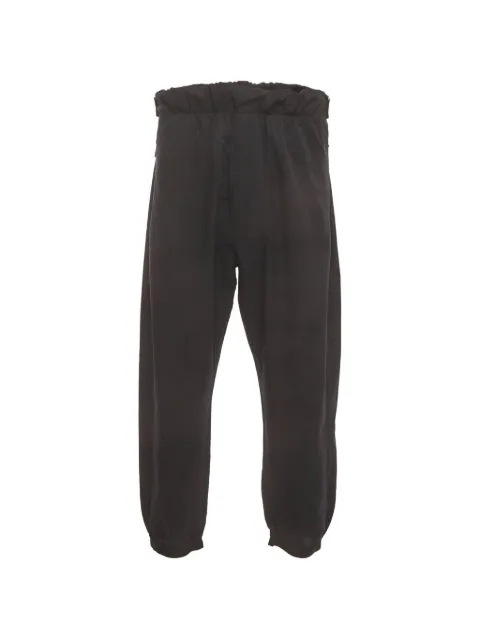 Prada Pre-Owned elasticated-waist track pants Black 1401159