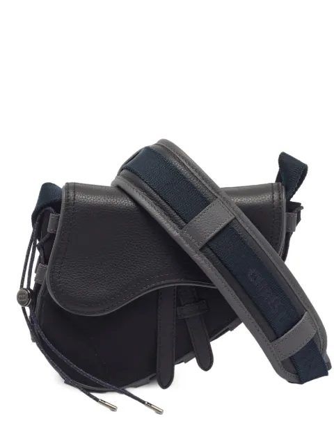 Christian Dior Pre-Owned 2021 mini Saddle crossbody bag Black 1392488