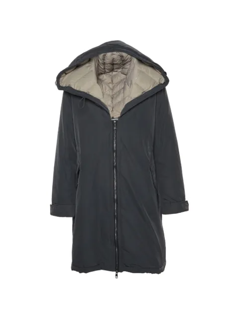 Weekend Max Mara hooded coat Grey 1365851